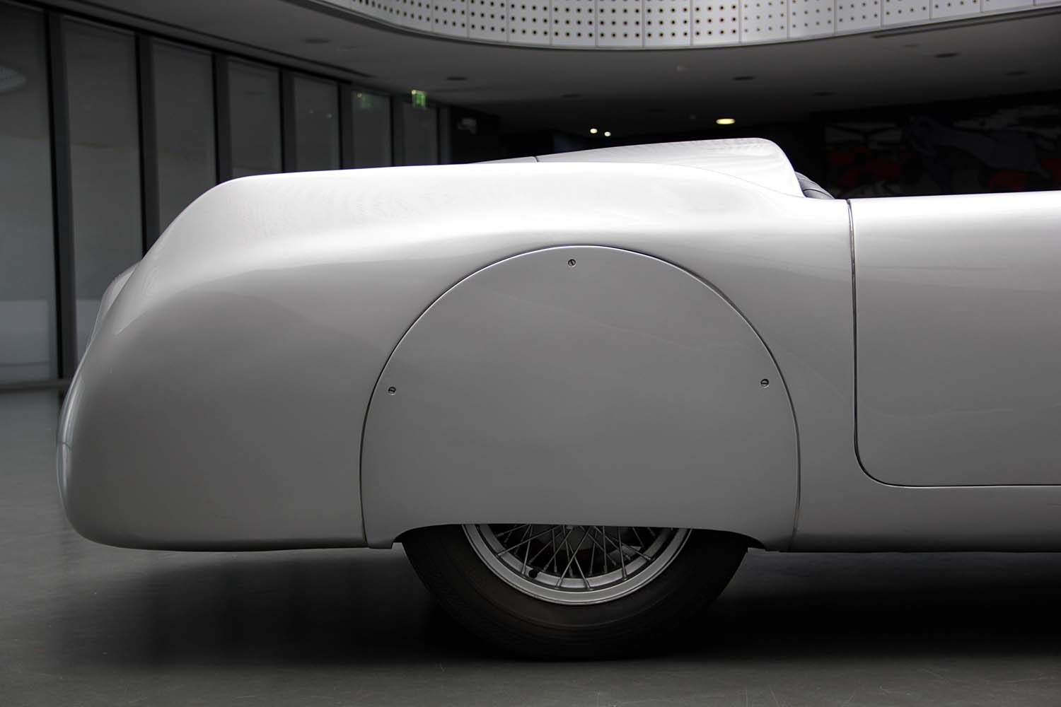Silver Cisitalia bodywork